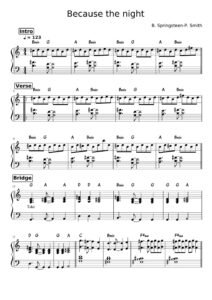 free sheet music partitura partition noten