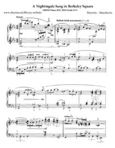 sheet music partitura partition noten spartiti