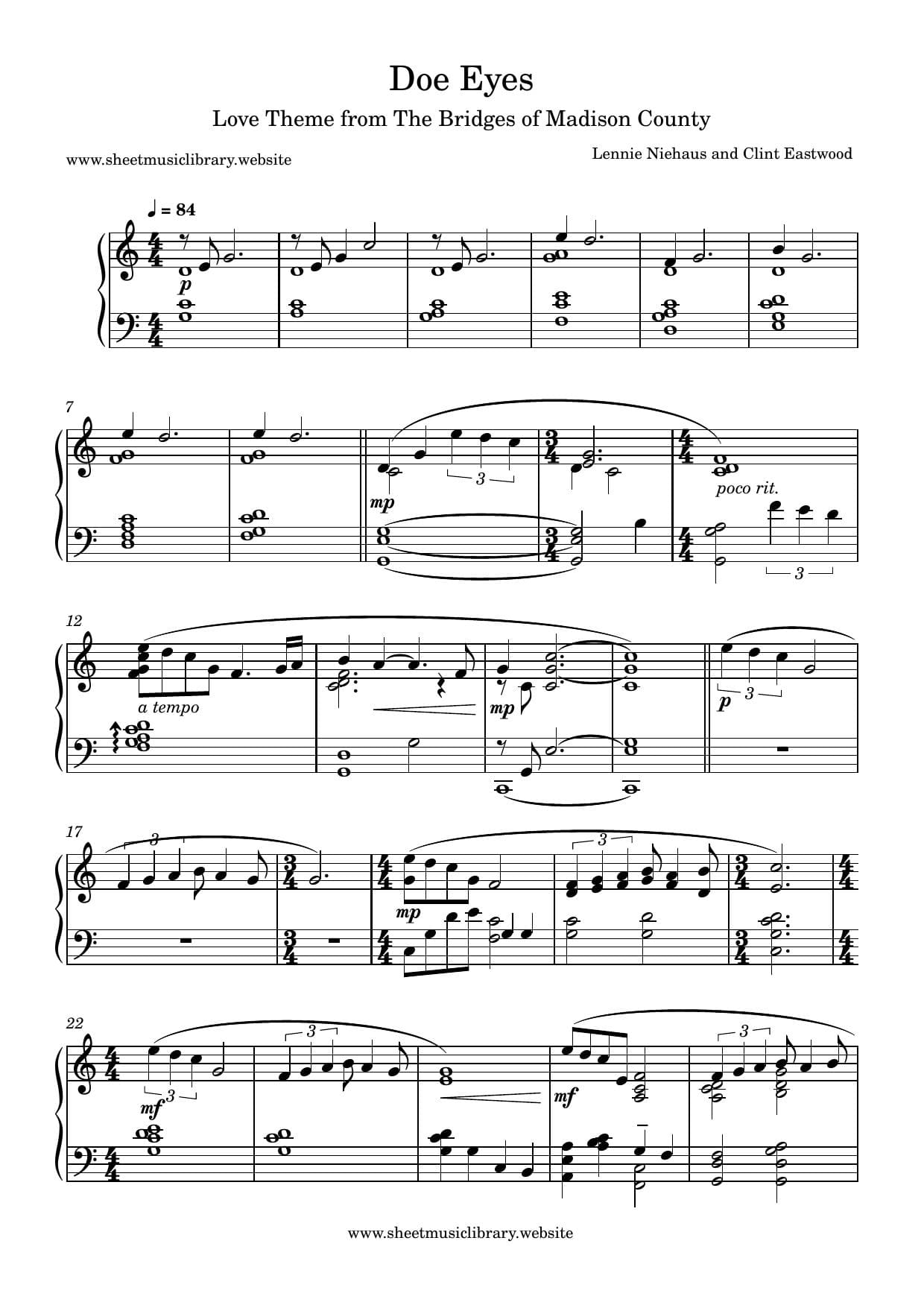 sheet music partitura partition noten spartiti