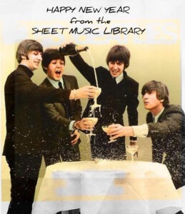 happy 2025 sheet music